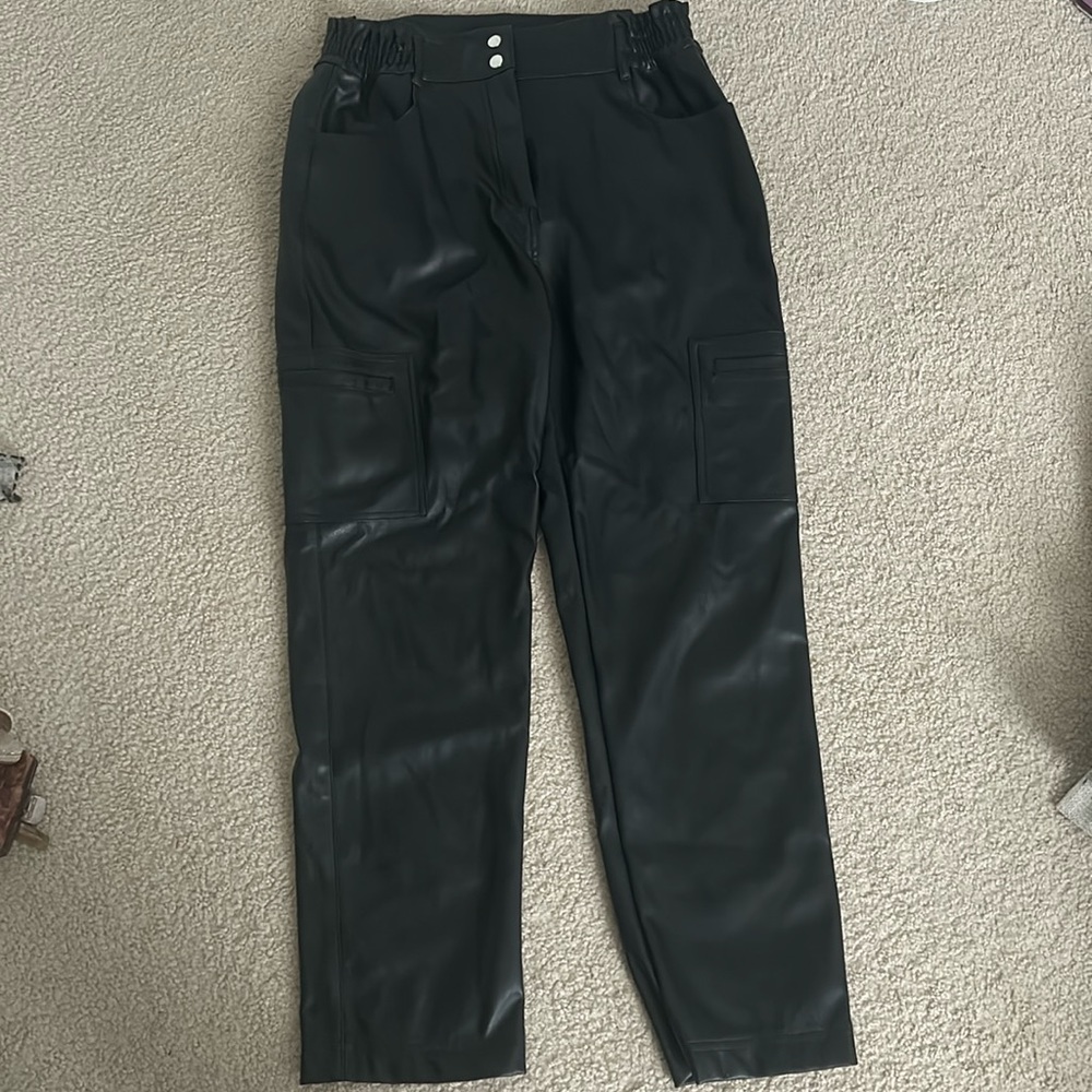 Women’s faux leather pants